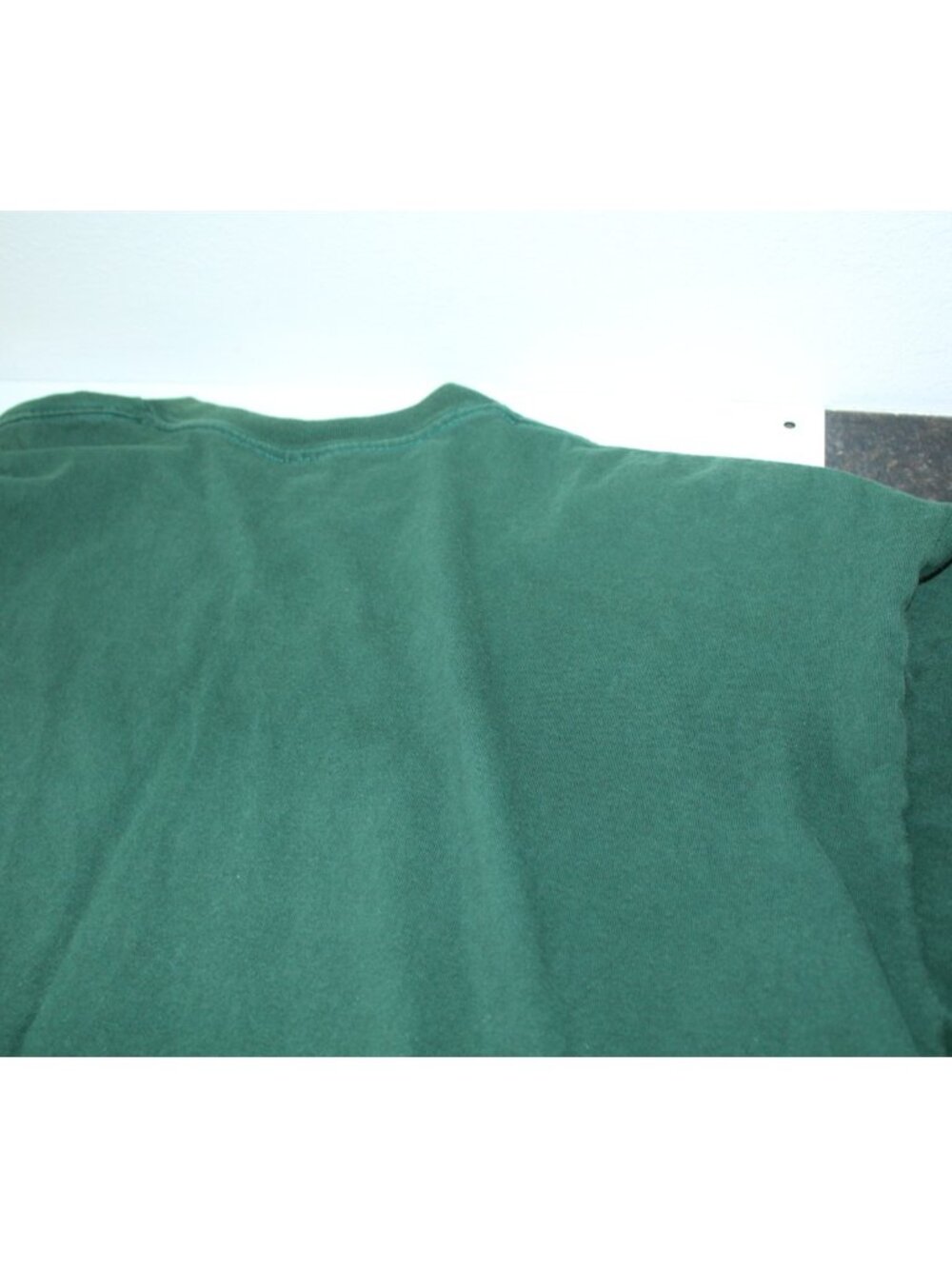 Vintage T-Shirt Michigan State Green Screen Print Front XXXL Single Stitch - Picture 7 of 7